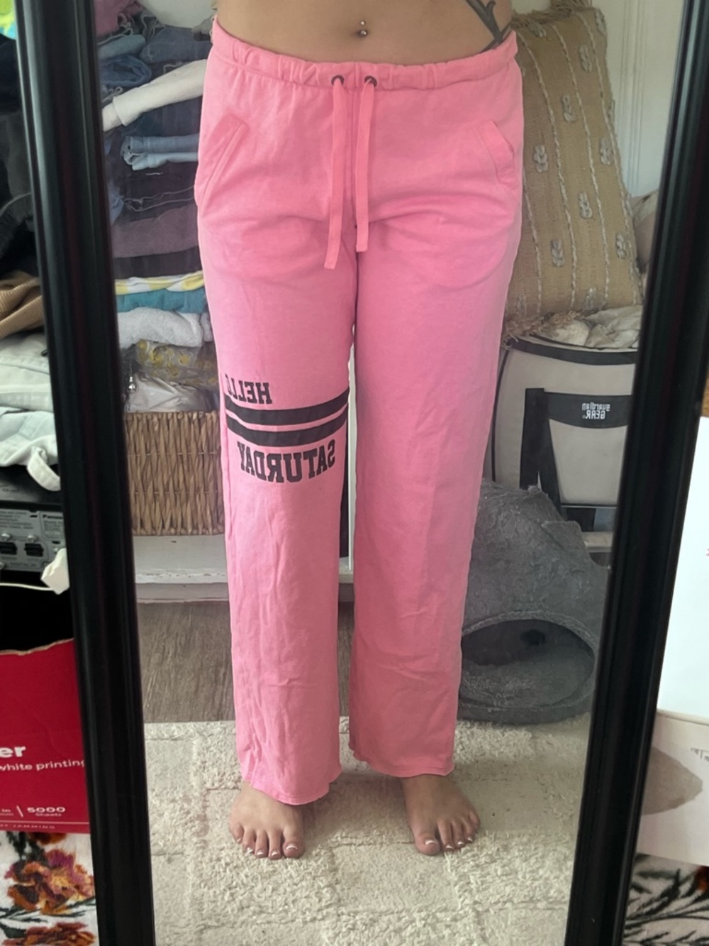 No Boundaries Pink Cozy Jogger Sweatpants